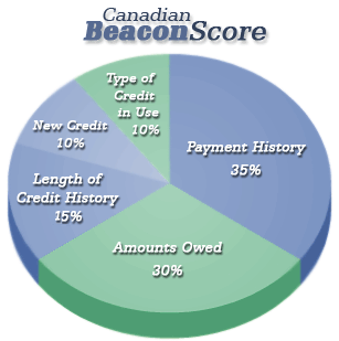 Beacon score pie chart